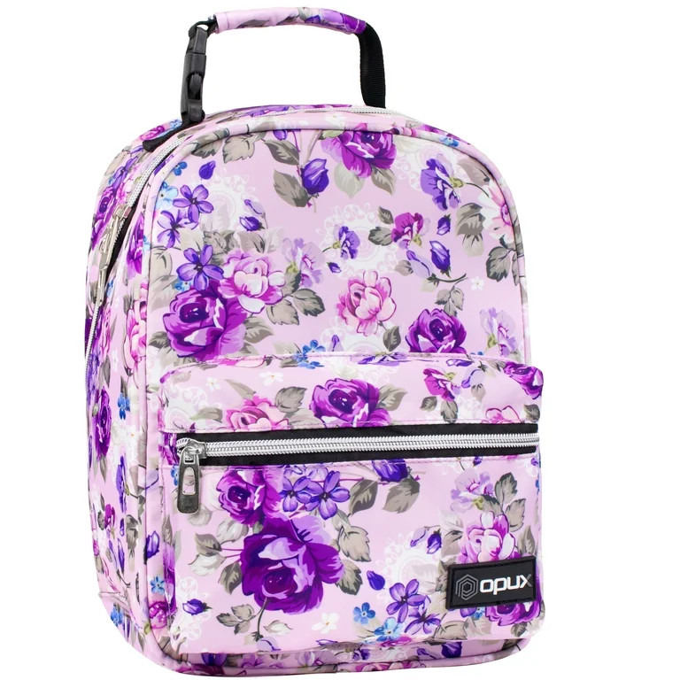 OPUX Insulated Flower Lunch Box for Girls Boys, Leakproof Lunch Bag for Kids Teens, Reusable Lunc... | Walmart (US)