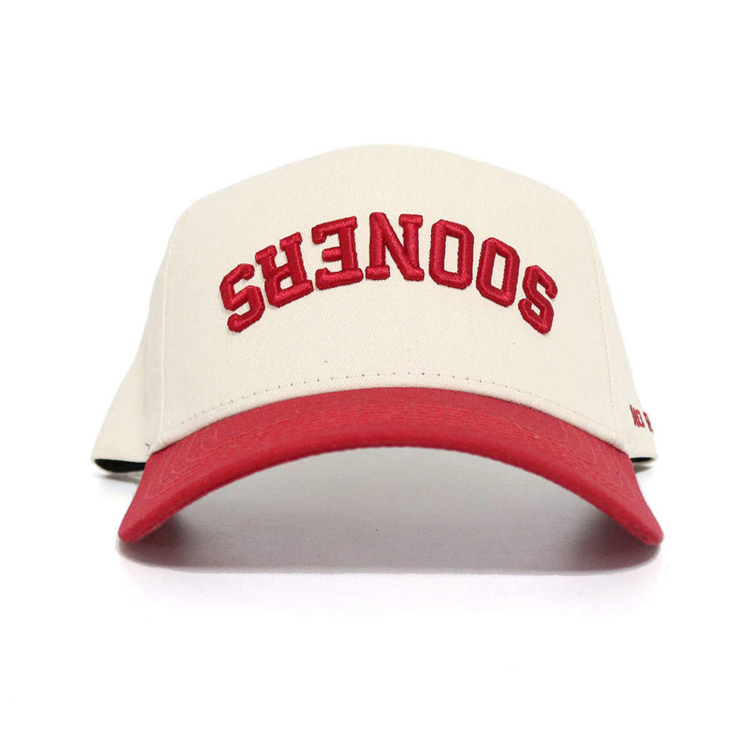 Upside Down SOONERS Hat - Classic Colors | No Rivals