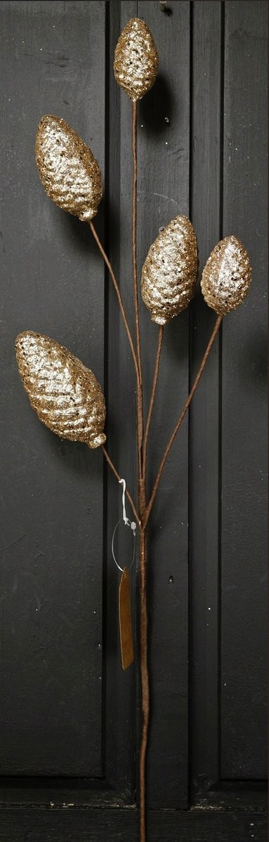 Glitter Pinecone Spray- 4 Colors Available | Hello Holidays