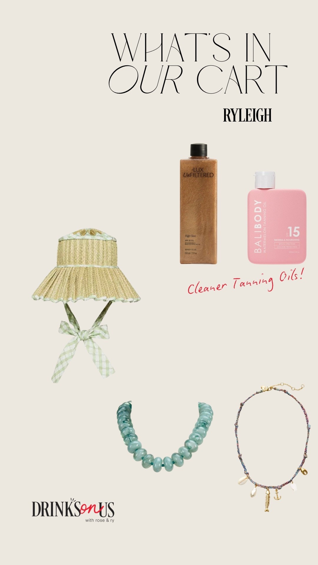 Products mentioned in Episode 125 of Drinks On Us 🥂

#LTKmomlife #LTKootd #LTKBeauty