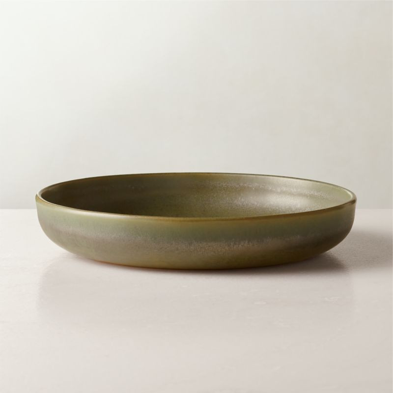 Drift Modern Green Pasta Bowl + Reviews | CB2 | CB2