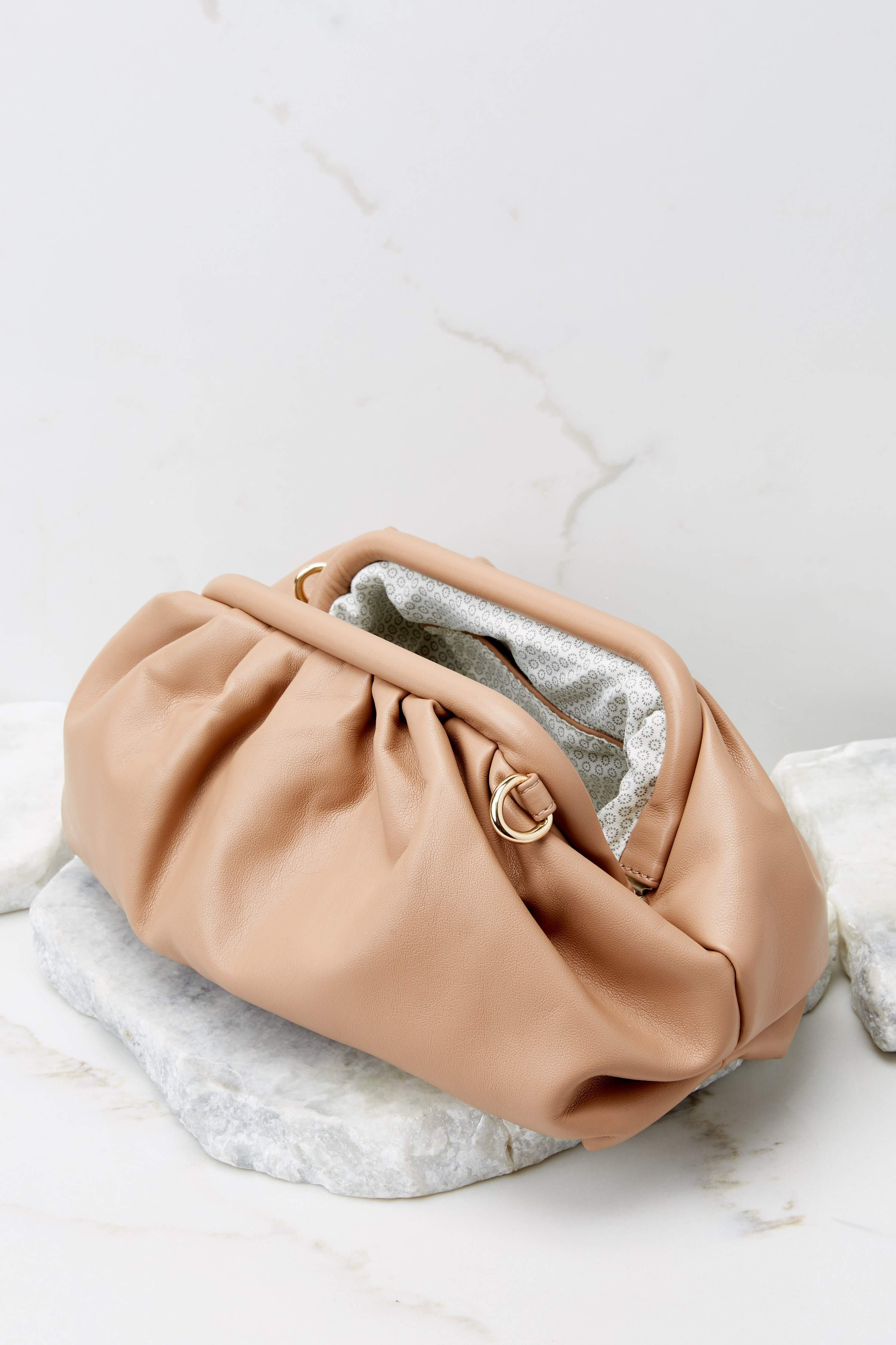 Inside Job Natural Bag | Red Dress 