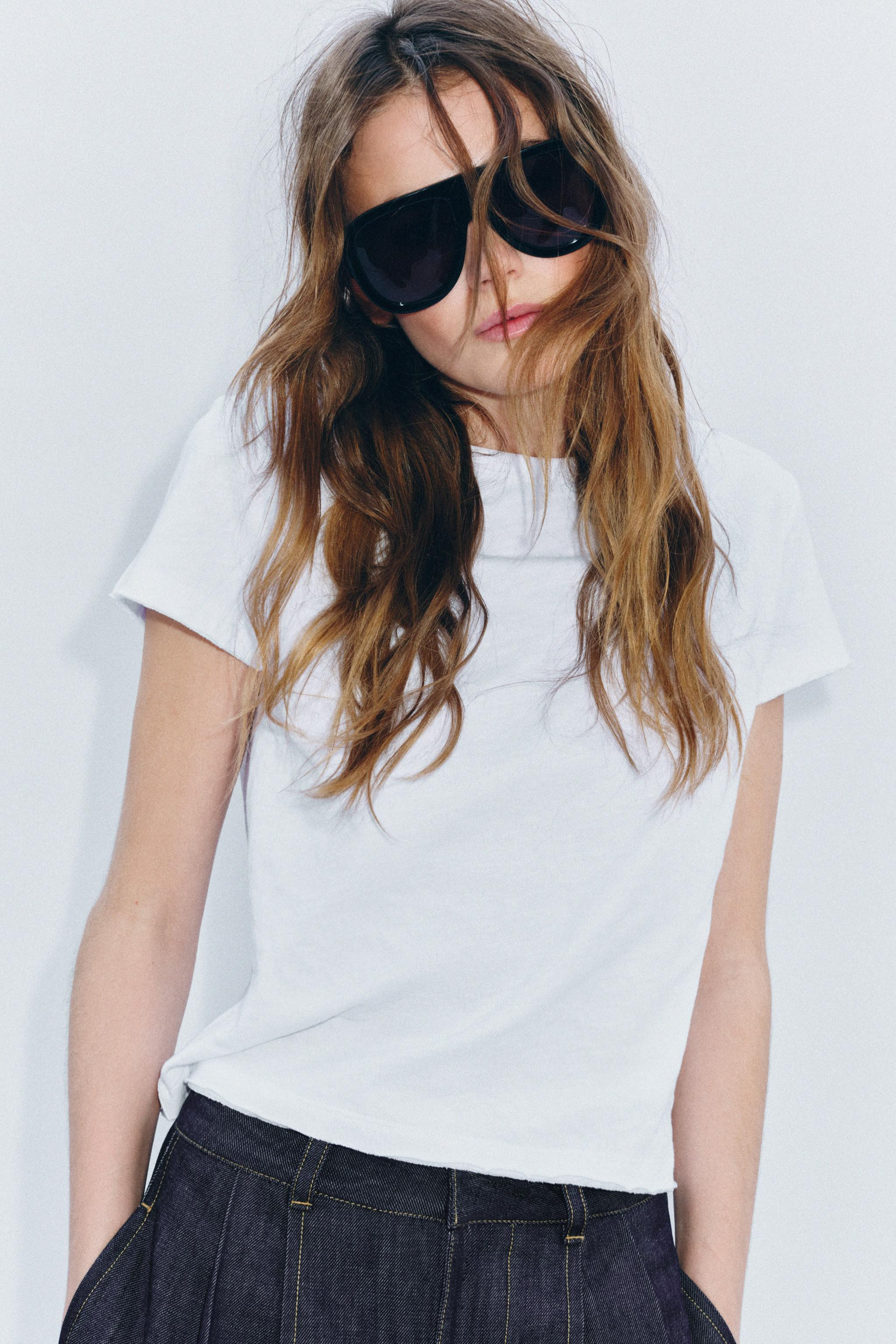 RUSTIC COTTON T-SHIRT | Zara US