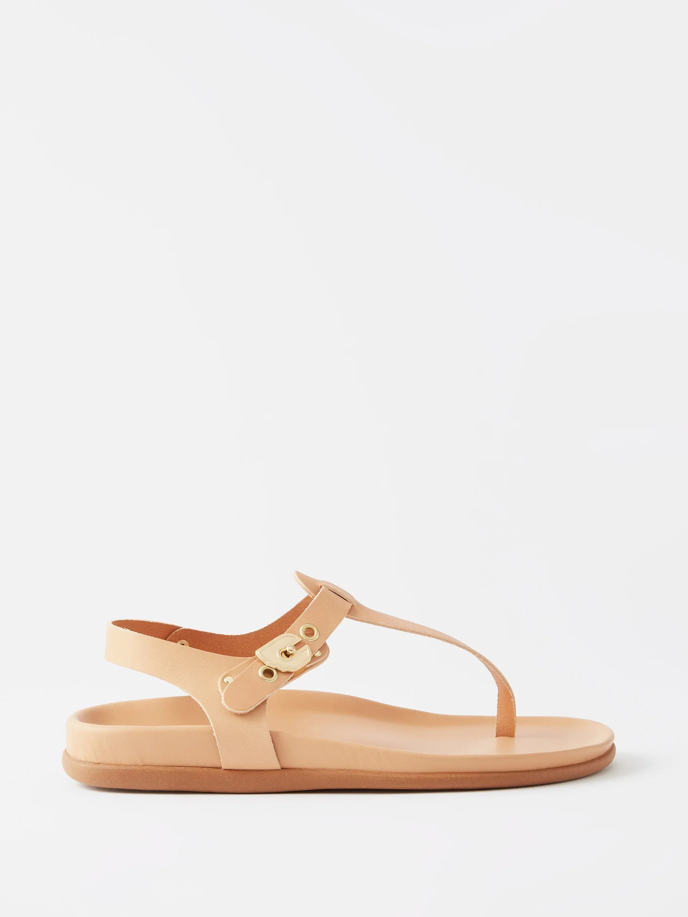 Alki T-bar leather sandals | Matches (US)