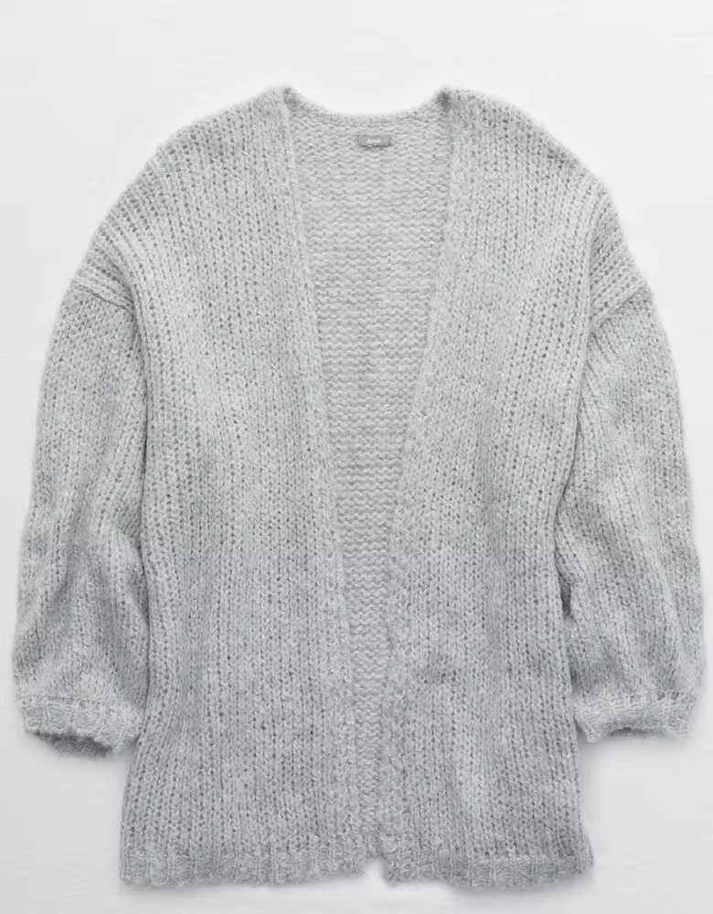 Aerie Oversized Cardigan | American Eagle Outfitters (US & CA)