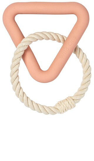 Triangle Tug Toy in Blush | Revolve Clothing (Global)