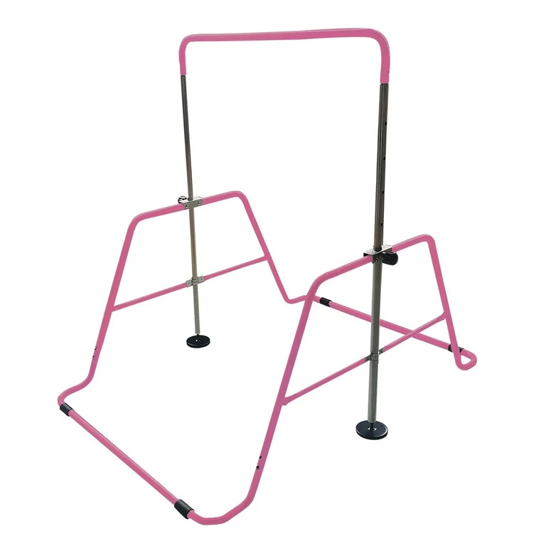 CAP Adjustable Height Horizontal Gymnastics Bar for Kids, Pink | Walmart (US)