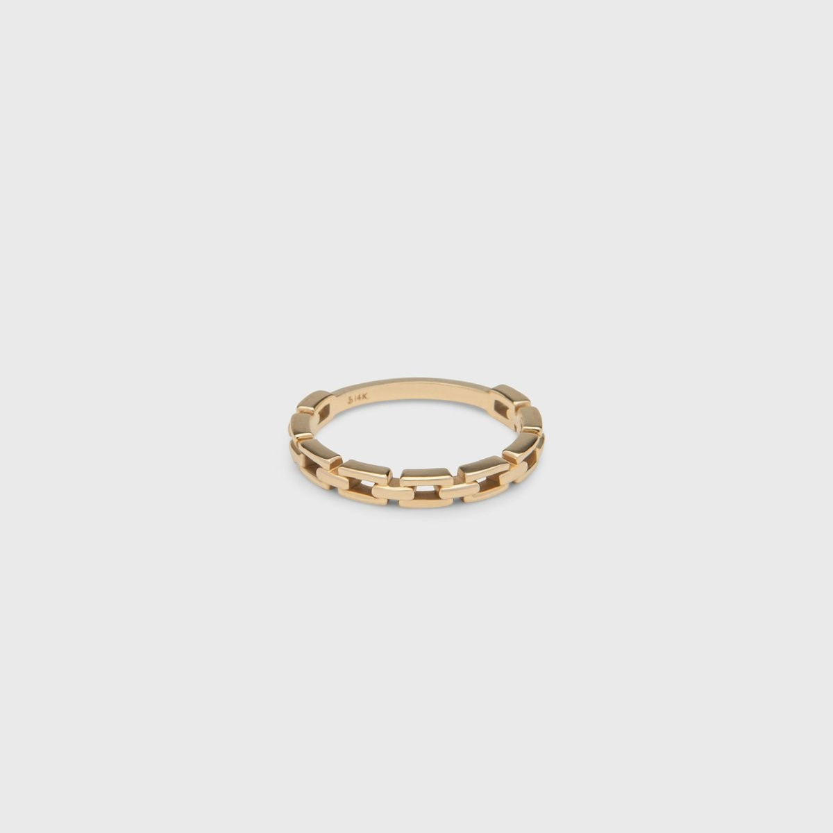 14k cable ring | Cuffed by Nano