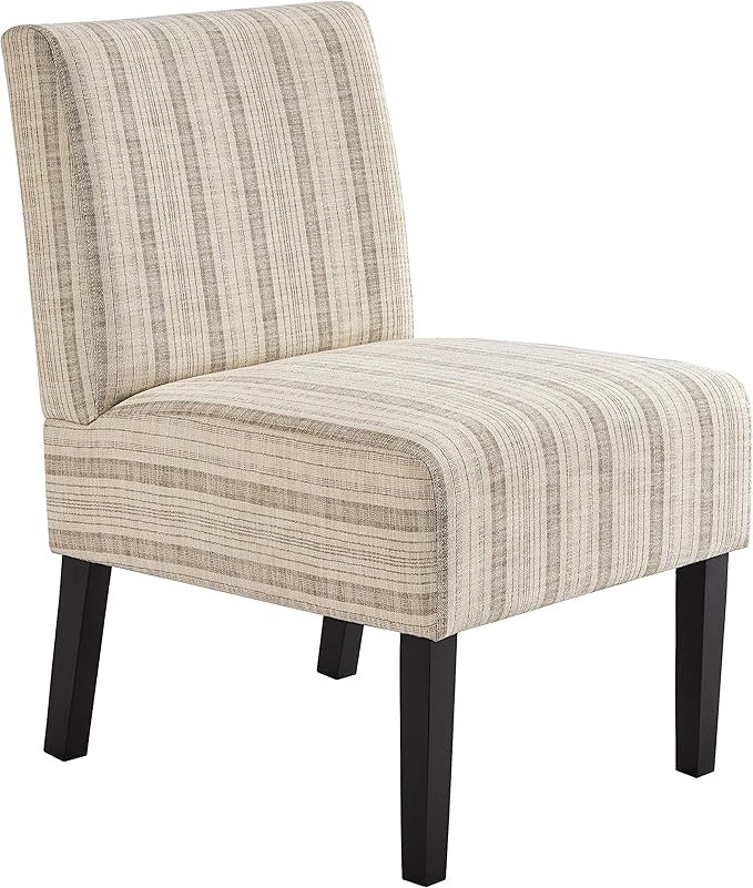 YAHEETECH Armless Accent Chair Leisure Chair Single Slipper Sofa Chair Bedroom Living Room Chair ... | Amazon (US)