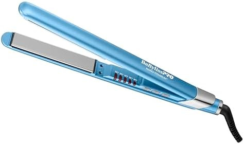 BabylissPRO Nano Titanium Ultra-Sleek Hair Straightener, Flat Iron for All Hair Types | Amazon (US)