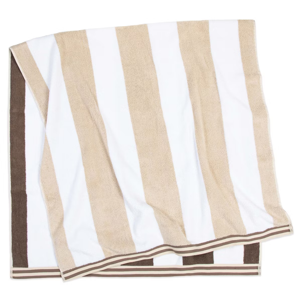 Aston and Arden Striped Reversible Oversized Thick Beach Towel (35x70 in., 600 GSM), Luxury Pool ... | Target