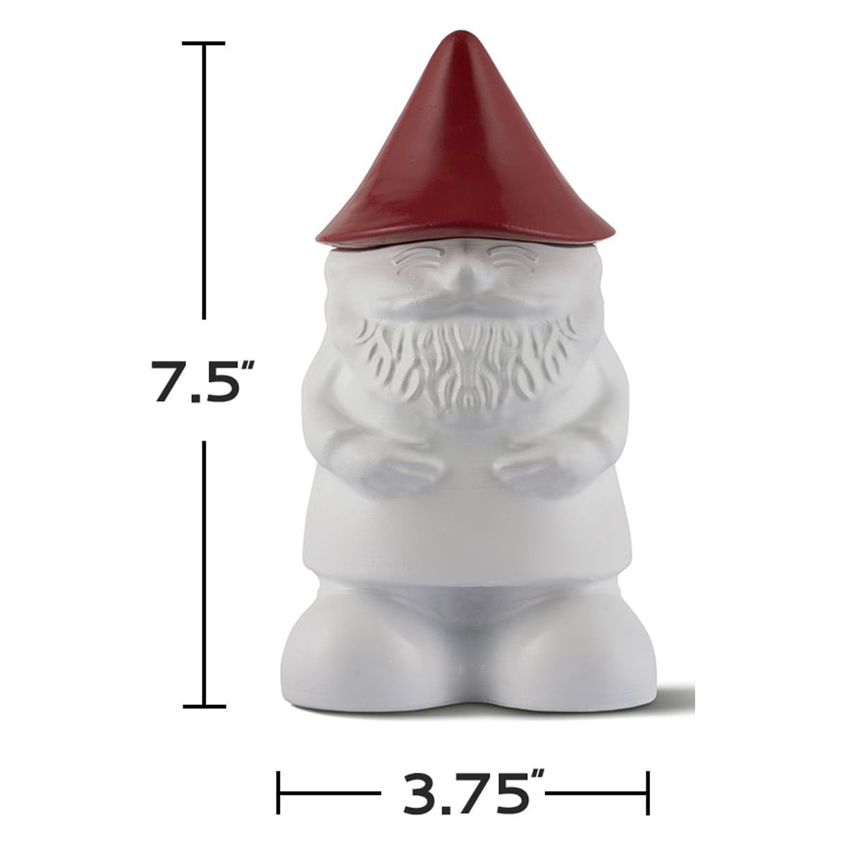 TIKI Brand 2-Pack 7" Decorative White Tabletop Gnome Torch | Walmart (US)