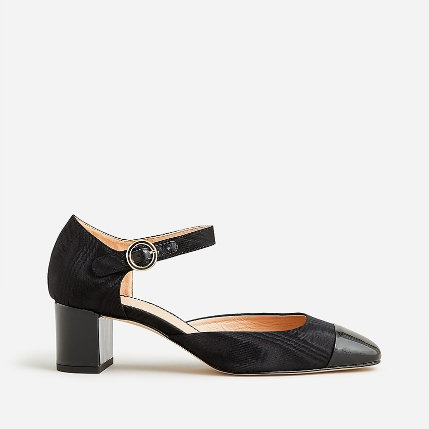 Millie ankle-strap heels in Italian leather | J. Crew US