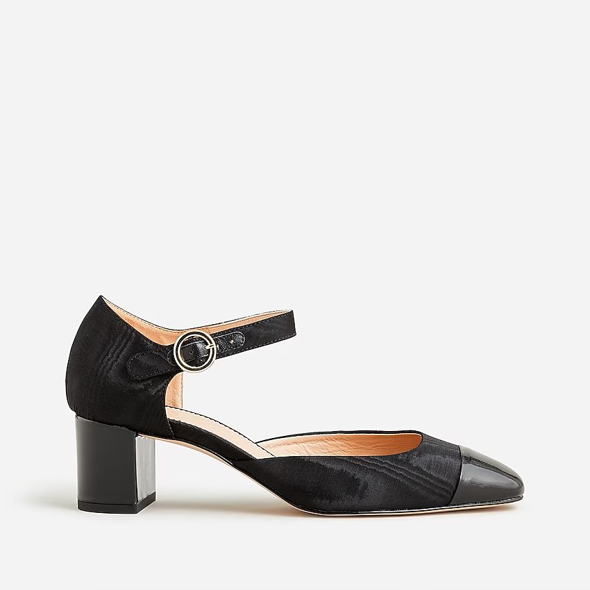 Millie ankle-strap heels in Italian leather | J.Crew US