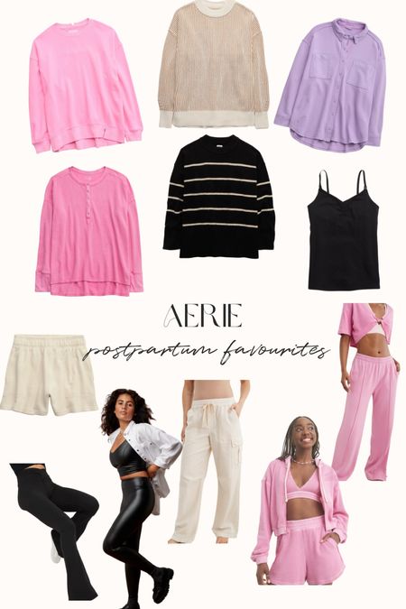 Aerie was my go-to for postpartum outfits! So many staples I LIVED in 

#LTKbump #LTKSale #LTKbaby
