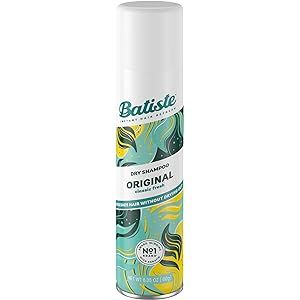 Batiste Dry Shampoo, Original Fragrance, 6.35 oz./10.10 fl oz. (Net wt 180g), Package may vary | Amazon (US)