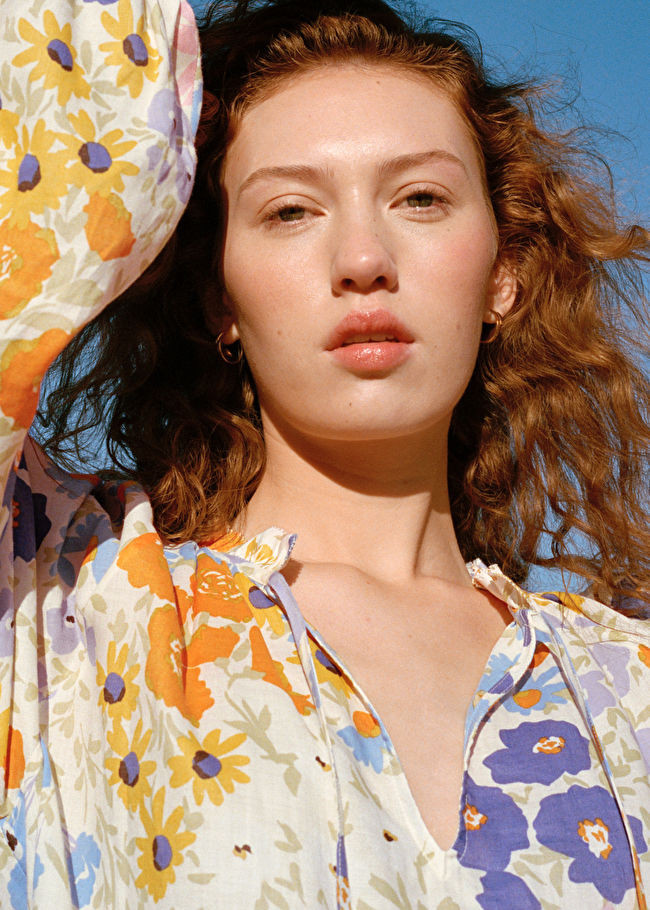 Oversized Voluminous Sleeve Blouse | & Other Stories US