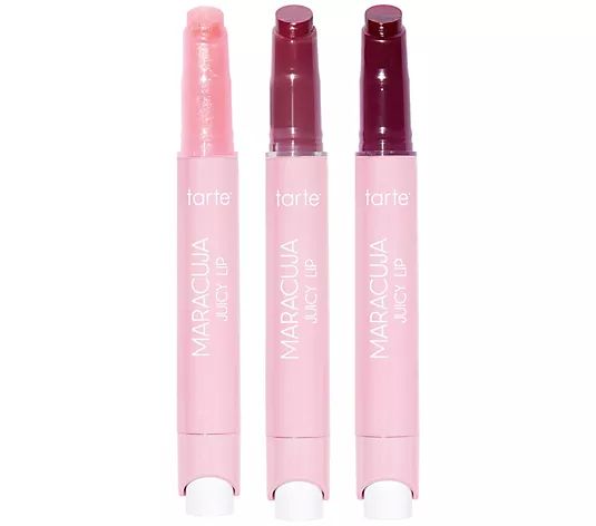 tarte Host Edition Maracuja Juicy Lip Trio - QVC.com | QVC