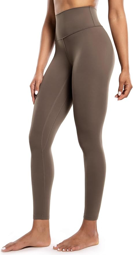 POSHDIVAH Women's Creamluxe Yoga Leggings 25"/28" High Waisted Cream-Feeling Workout Lounge Pants... | Amazon (US)