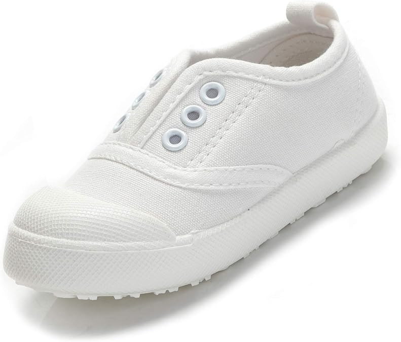 Kikiz Candy Color Kids Toddler Canvas Sneaker Boys Girls Casual Shoes | Amazon (US)