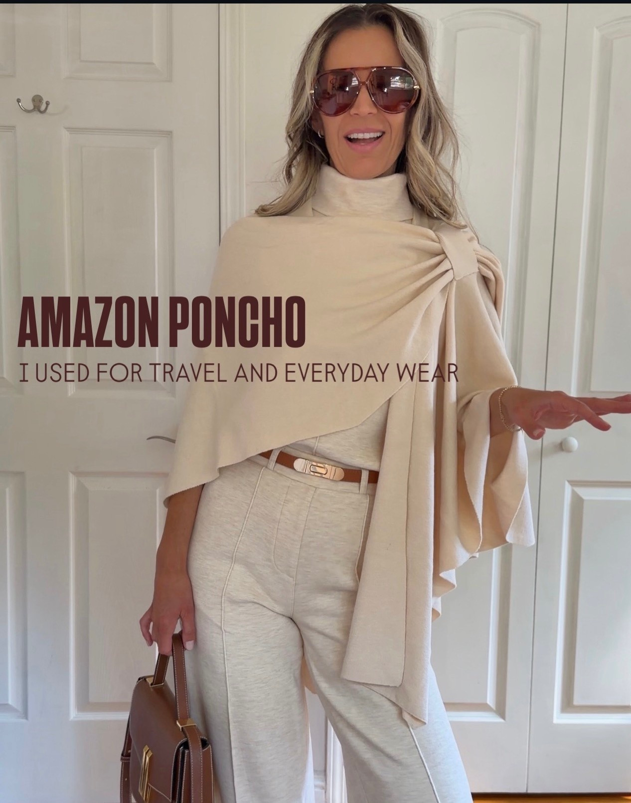 Wearing sz small in all
I’m 5’5” 122 lbs 

Poncho is so beautiful and elegant



#LTKgrwm #LTKootd #LTKSaleAlert