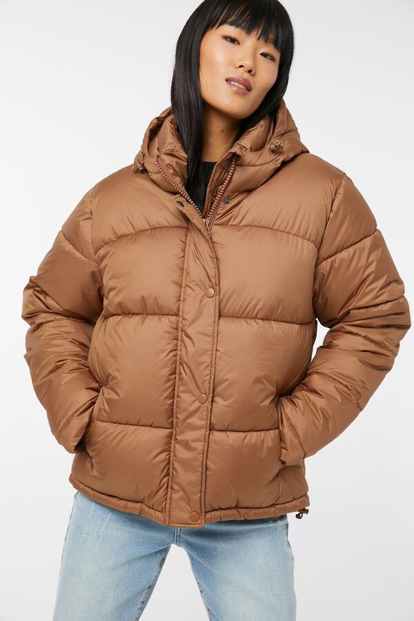 Short Hooded Puffer Jacket | Ardene