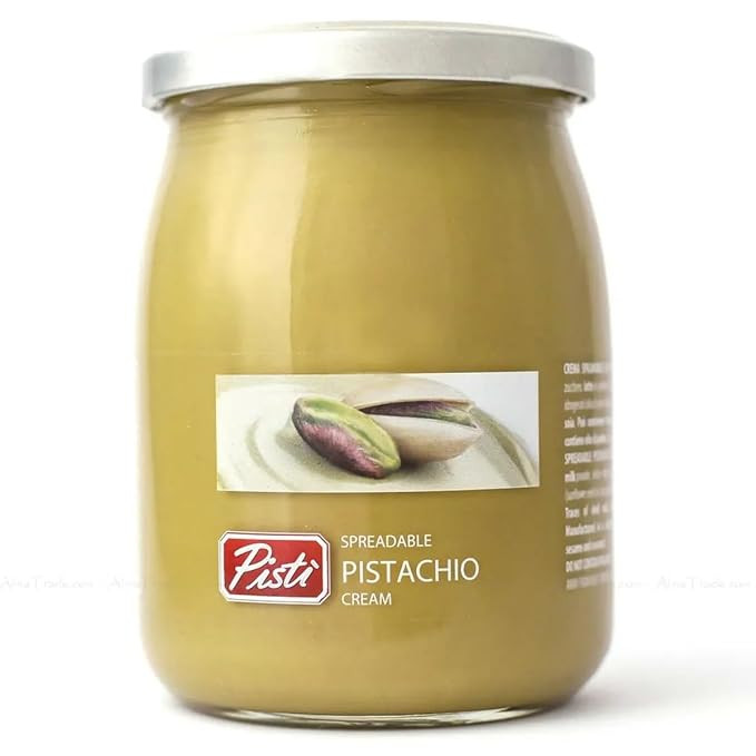 Pisti Cream of Pistachio from Sicily 21.2 Ounce (600g) | Artisanal Italian Nut Spread | Enjoy wit... | Amazon (US)