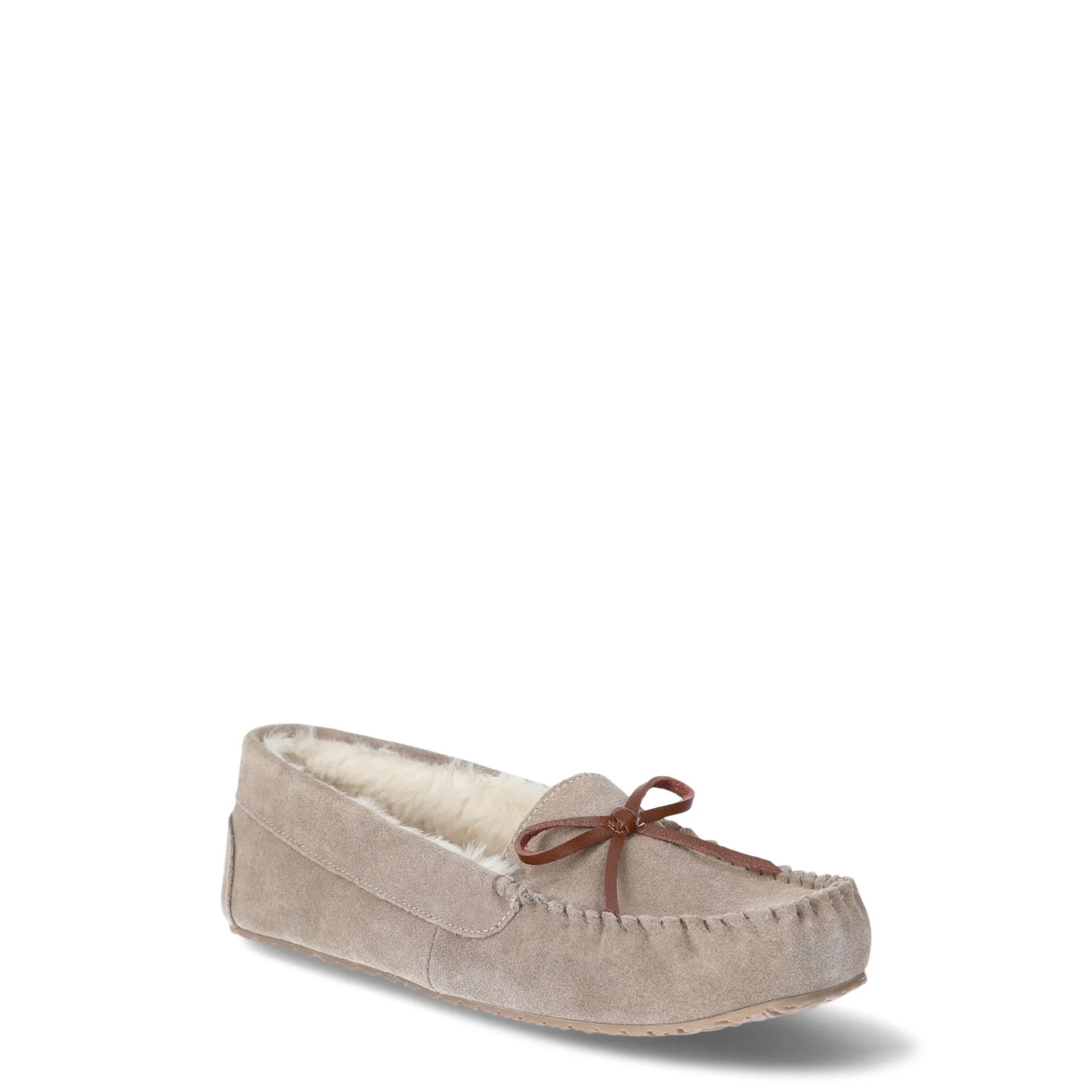 Joyspun Women's Moccasin Slipper, Wide-Width Available | Walmart (US)