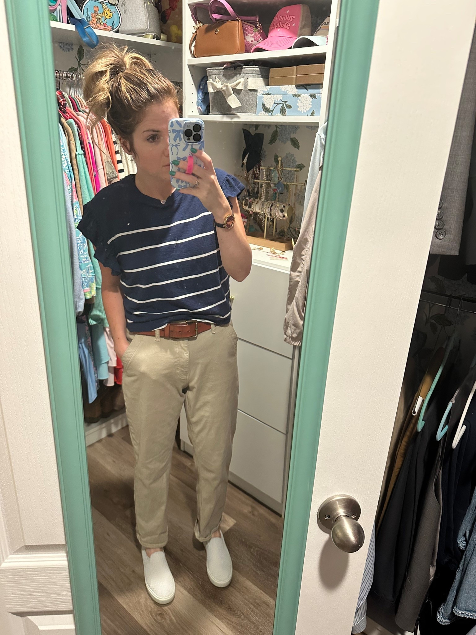 The perfect khaki pants for teaching, currently less than $30

#LTKMidsize #LTKFindsUnder50 #LTKFallSale