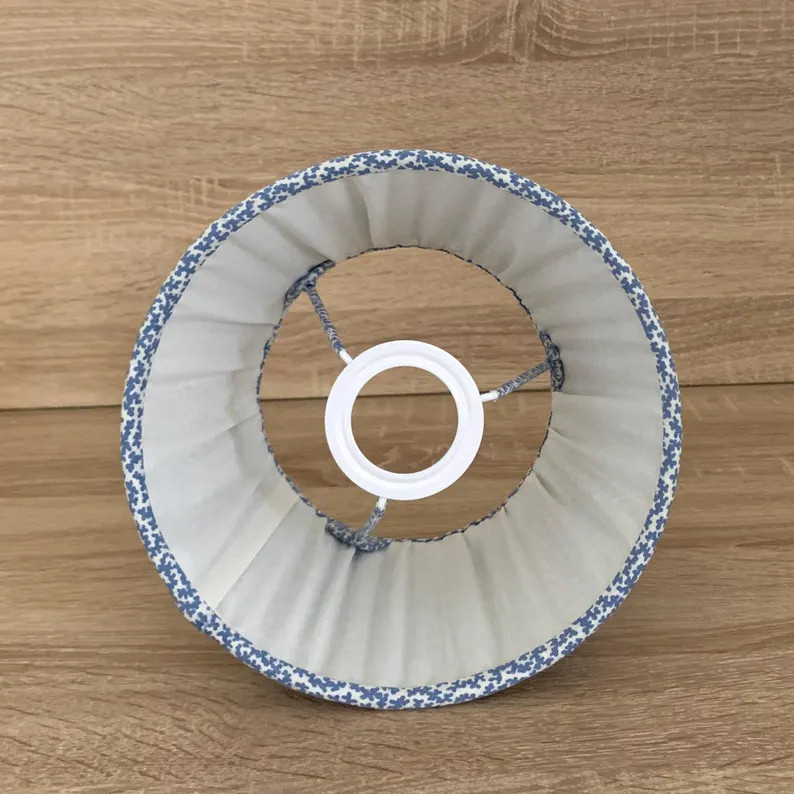 Colefax and Fowler Fabric Gathered Lampshade - Etsy | Etsy (US)