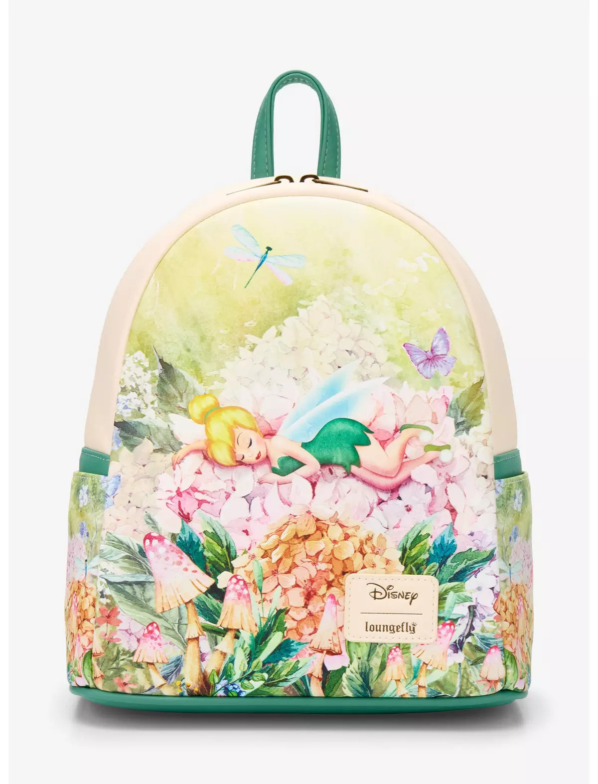 Loungefly Disney Peter Pan Tinker Bell Flowers Mini Backpack | Hot Topic | Hot Topic