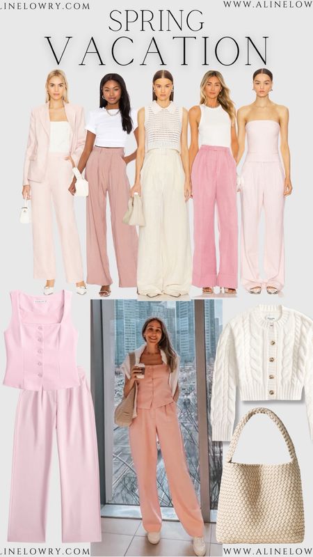 What I wore in my spring vacation. Light pink suit that is perfect to look put together in spring. Spring workwear idea 





#LTKSeasonal #LTKStyleTip #LTKWorkwear
