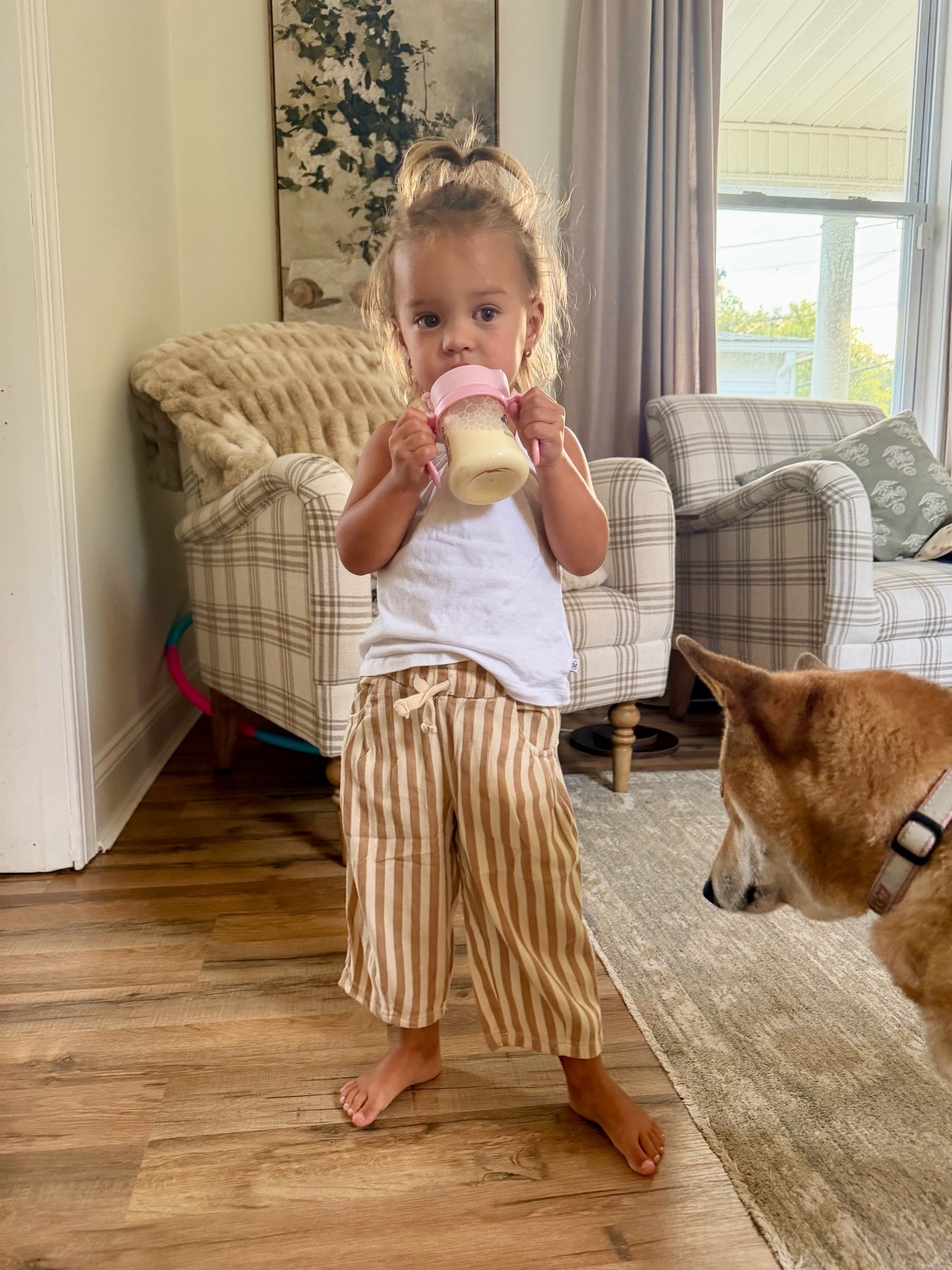 The cutest pants for boys or girls for $13 

Wearing 18m but could have done 2t definitely run true to size