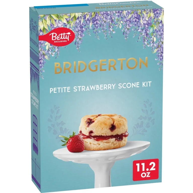 Betty Crocker Bridgerton Petite Strawberry Scone Baking Kit, 11.2 oz | Walmart (US)