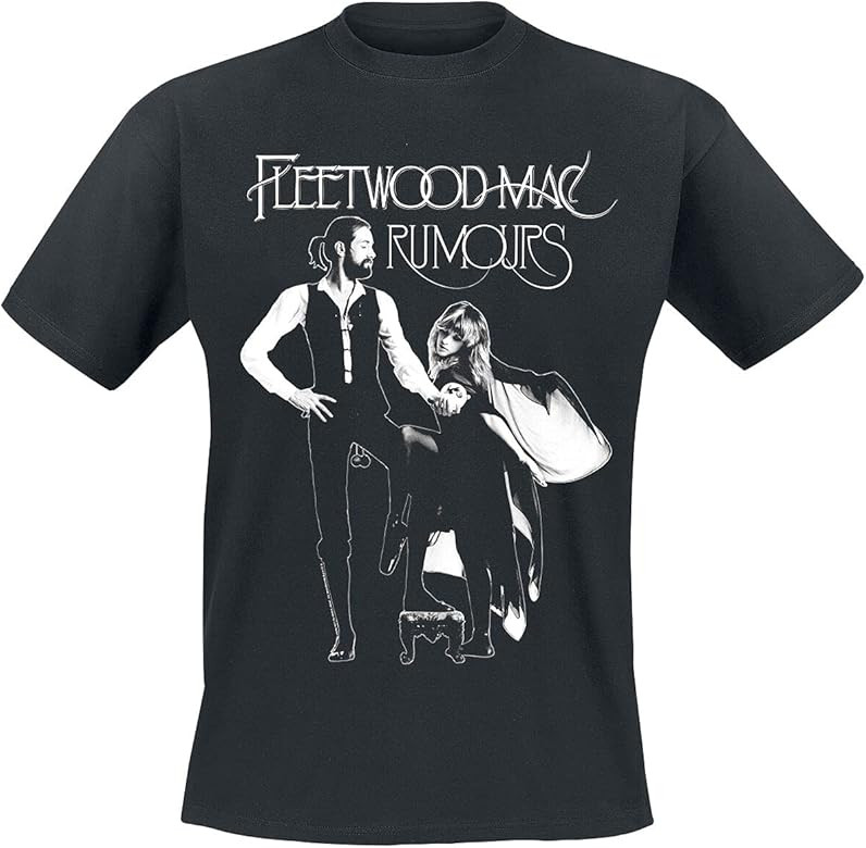 Fleetwood Mac 'Rumours' (Black) T-Shirt | Amazon (US)