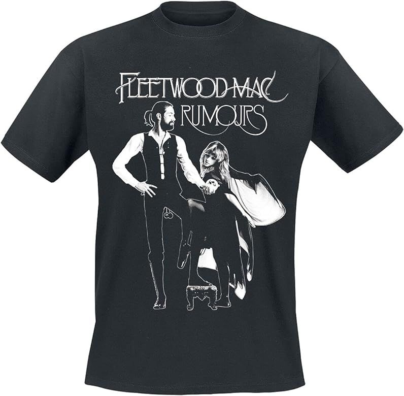 Fleetwood Mac 'Rumours' (Black) T-Shirt | Amazon (US)