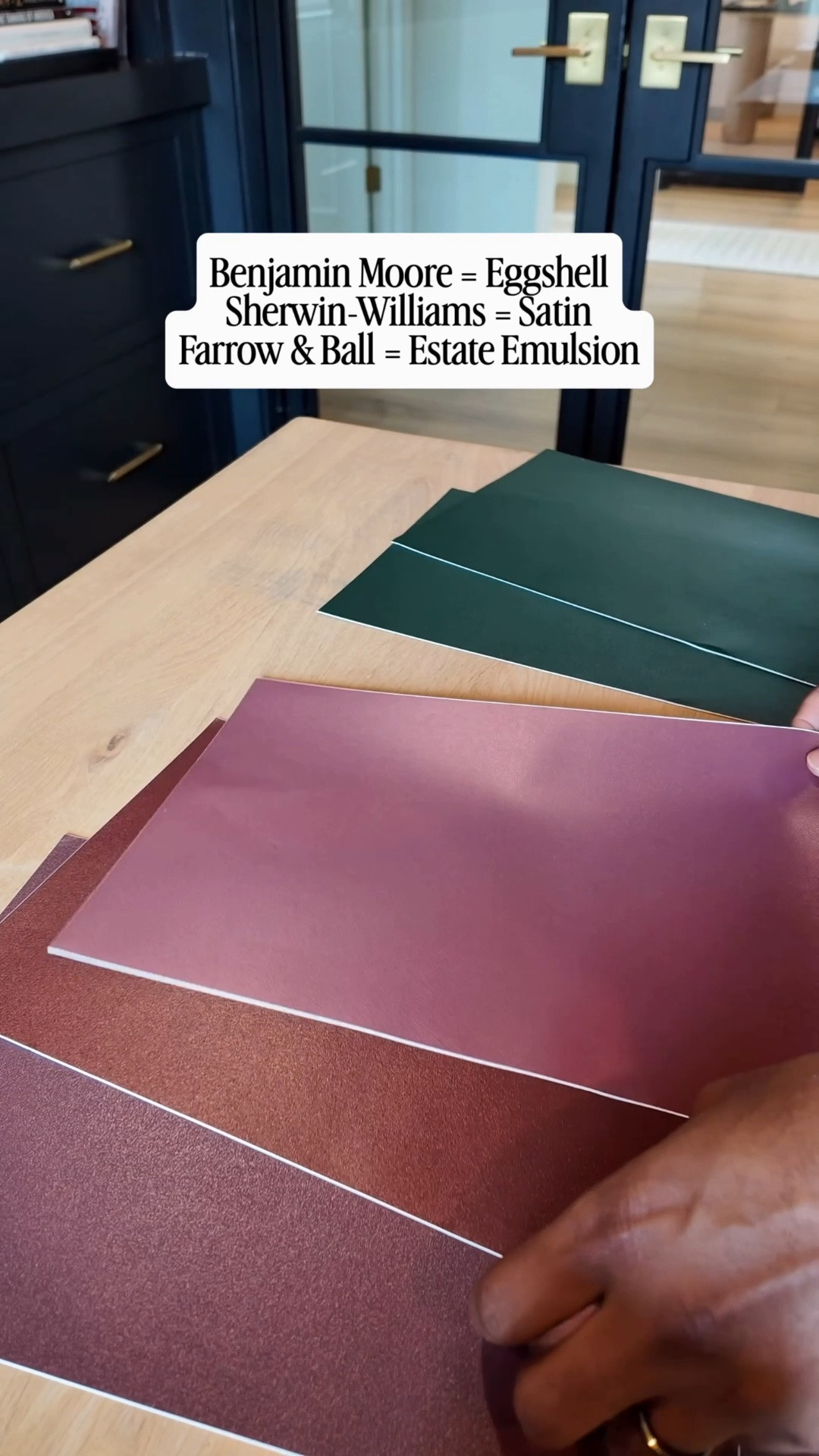 themauricep If you're evaluating paint colors, there's no better way than @Samplize 

They have colors from Benjamin Moore, Sherwin Williams, and Farrow and Ball and they've recently added Behr Paint as well.
With two different sizes (Standard 9"x15" or XL 15"x18"), Samplize lets you test with no mess. You can peel and stick to the wall. I've also stuck them to white foam boards so I could hold them up all around the house.

This may seem like a paid ad, but it's not. I like them that much! (But I'm here @samplize if you want to work together 😉)

#LTKHome