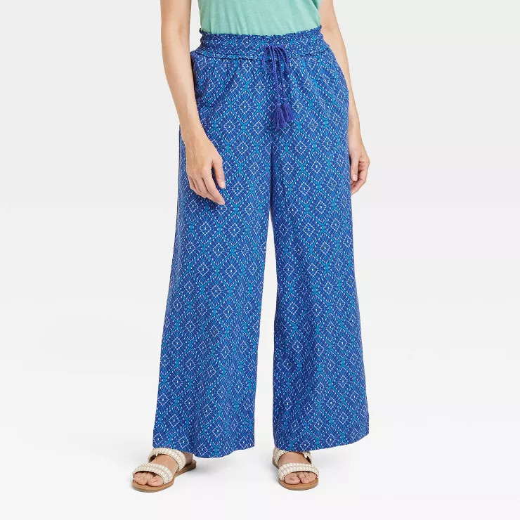 Women's Relaxed Fit Wide Leg Pants - Knox Rose™ | Target