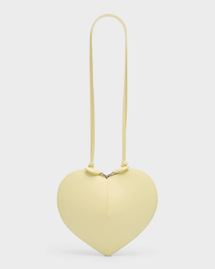 ALAIA Heart Leather Shoulder Bag | Neiman Marcus