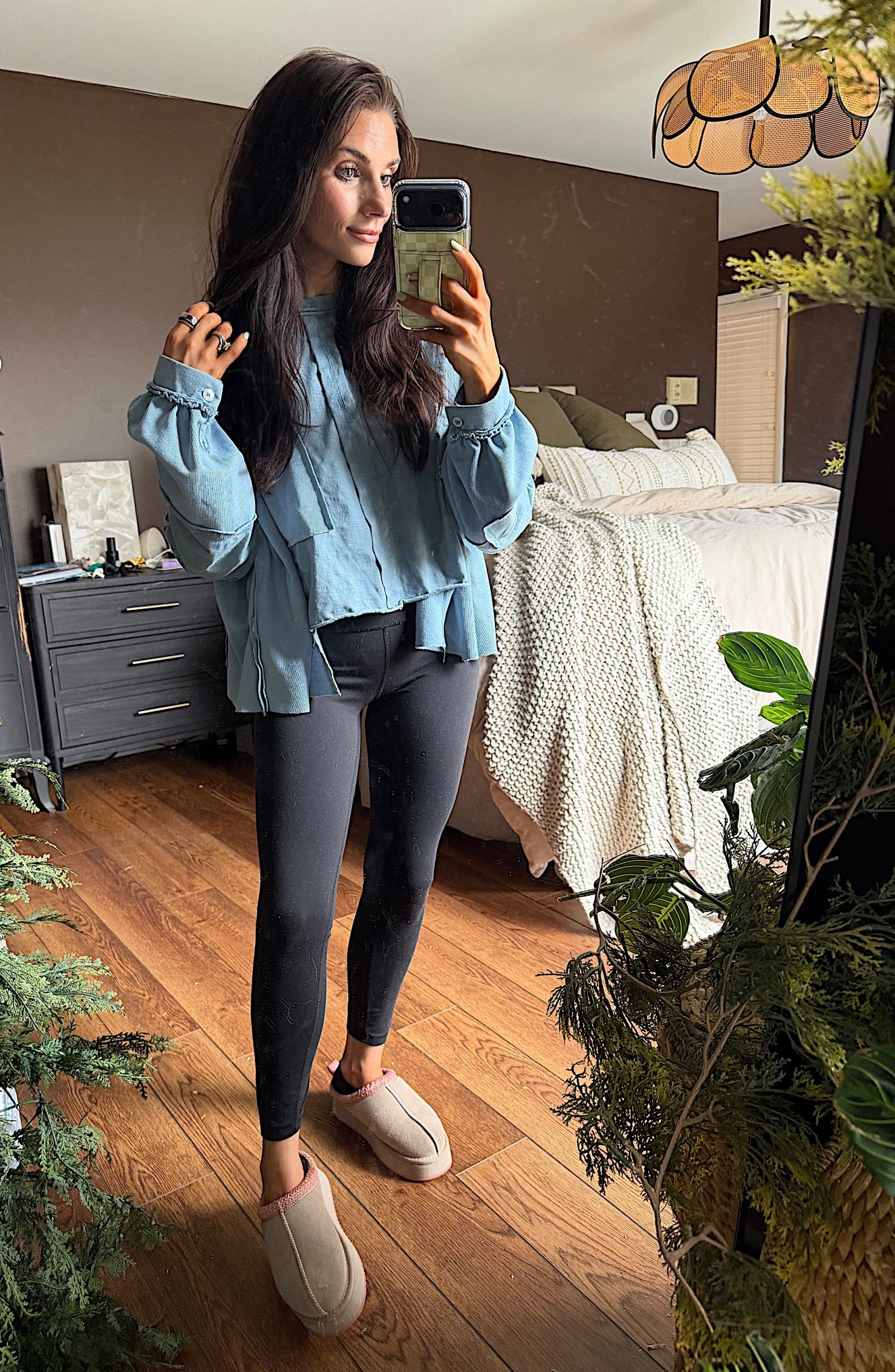 Running errands and cleaning today! Love love love this FP look for less I’ve had for years from Amazon! It’s such a great basic long sleeve with a twist! I love the asymmetrical hem and the raw edges it has. 

#LTKgrwm #LTKmomlife #LTKootd