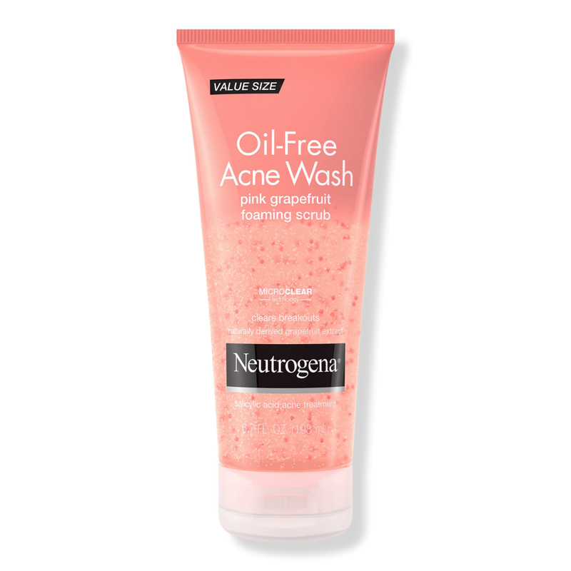 Neutrogena Pink Grapefruit Oil-Free Acne Wash Foaming Scrub | Ulta Beauty | Ulta