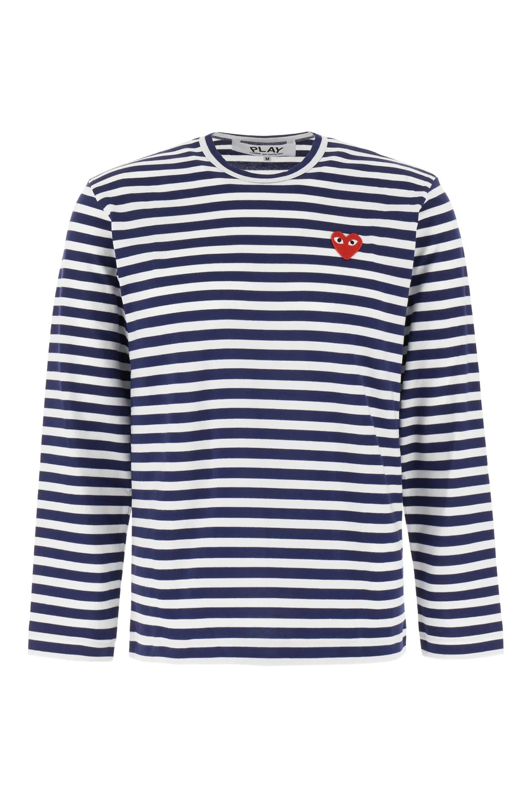 Comme des Garçons Play Striped Crewneck T-Shirt | Cettire Global