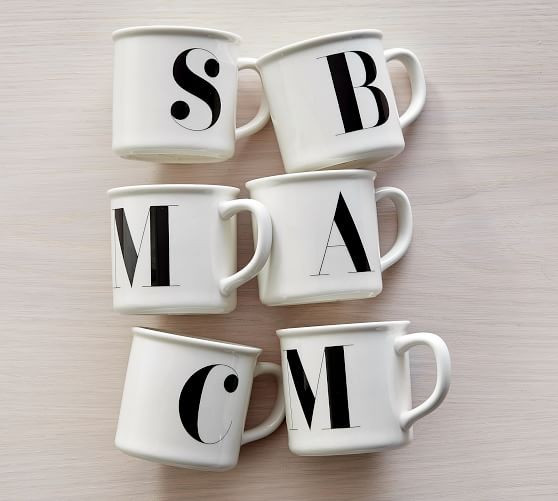 Alphabet Mug | Pottery Barn (US)