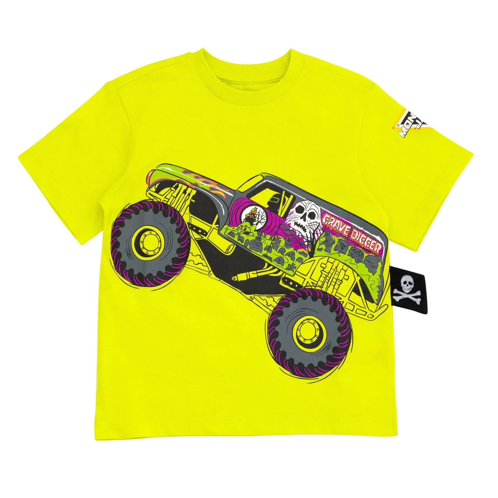 Monster Jam Grave Digger T-Shirt Toddler to Little Kid | Walmart (US)