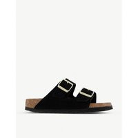 Arizona double-strap suede sandals | Selfridges