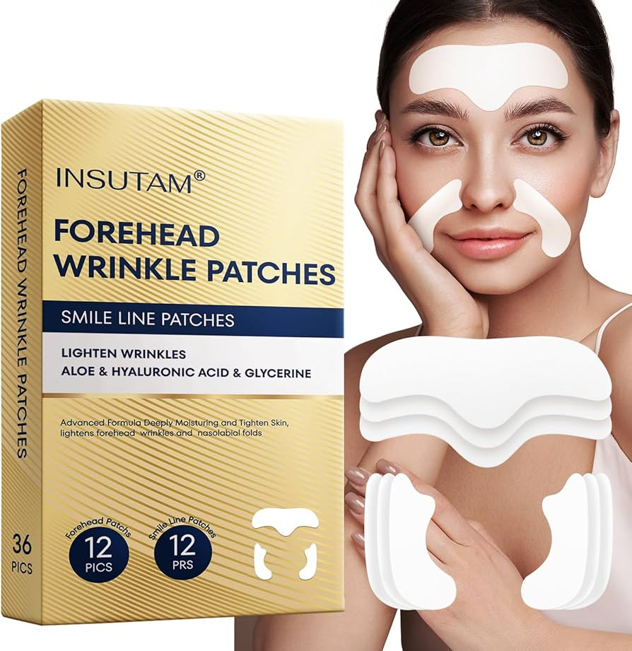 Forehead Wrinkle Patches for Anti-wrinkles: Smile Line Remover Pads - Overnight Lift Lines Treatm... | Amazon (US)