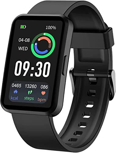 IOWODO R5 Fitness Tracker for Women Men, Smart Watch with Blood Oxygen Heart Rate and Sleep Monit... | Amazon (US)