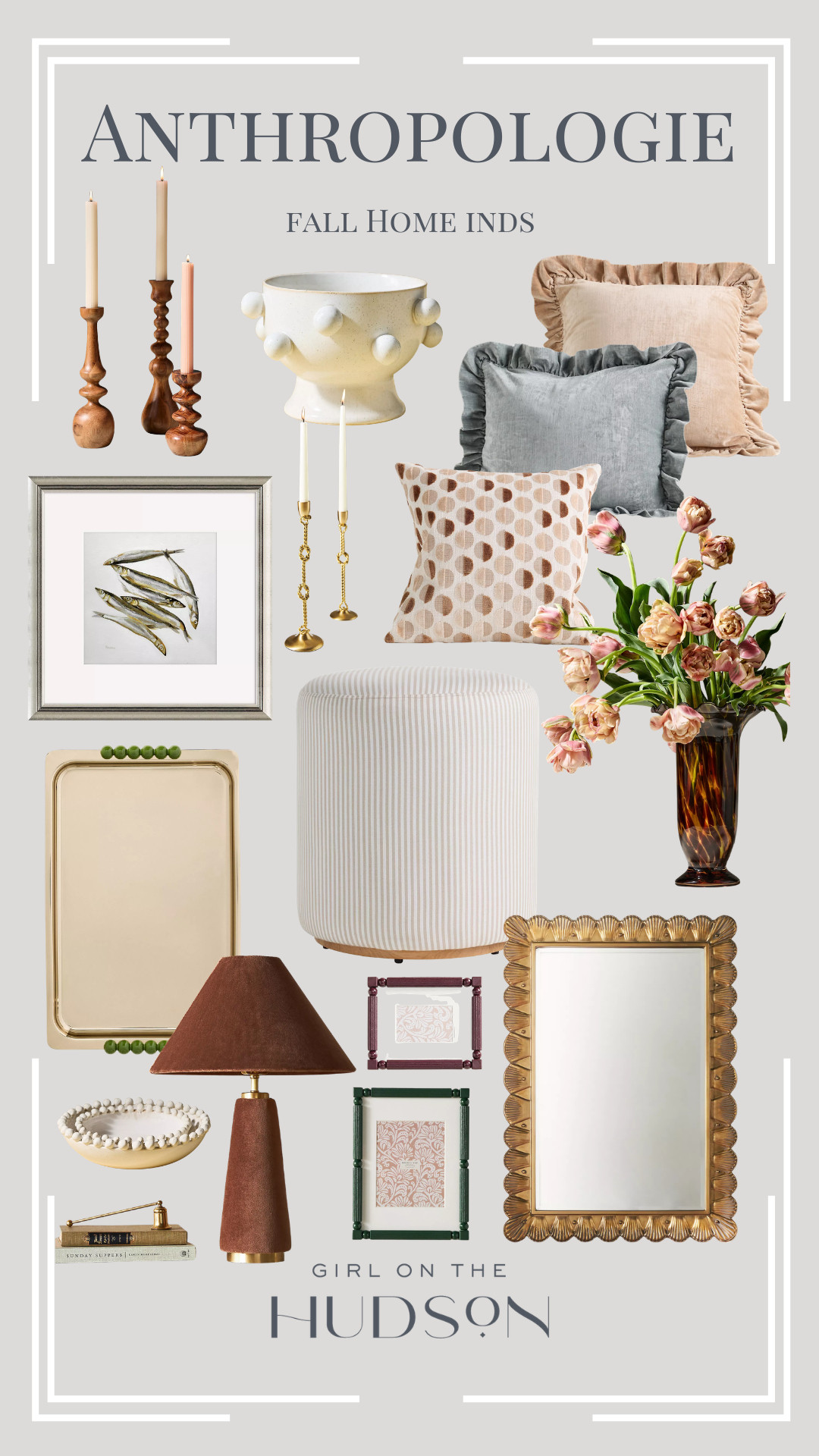 Fall home finds from Anthropolgie! 

Fall throw pillows, art, candlesticks, mirrors and fall decor to transition your home from summer to fall  

 #LTKdayinmylife #LTKSeasonal #LTKHome
