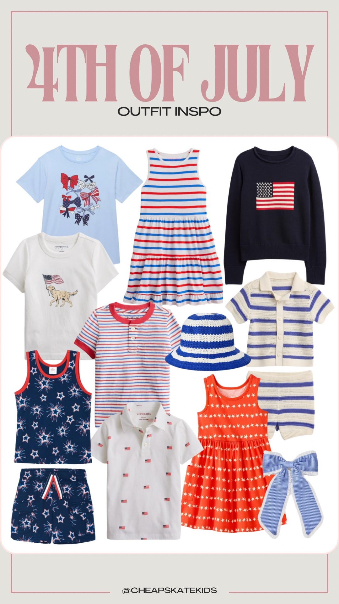 4th of July outfit inspo! 🇺🇸

#LTKFamily #LTKKids #LTKBaby