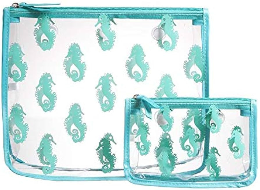 BOGG BAG Clear Designer Zipper Insert (Set of 2) Travel Organizer Storage Pop In Original Bogg an... | Amazon (US)